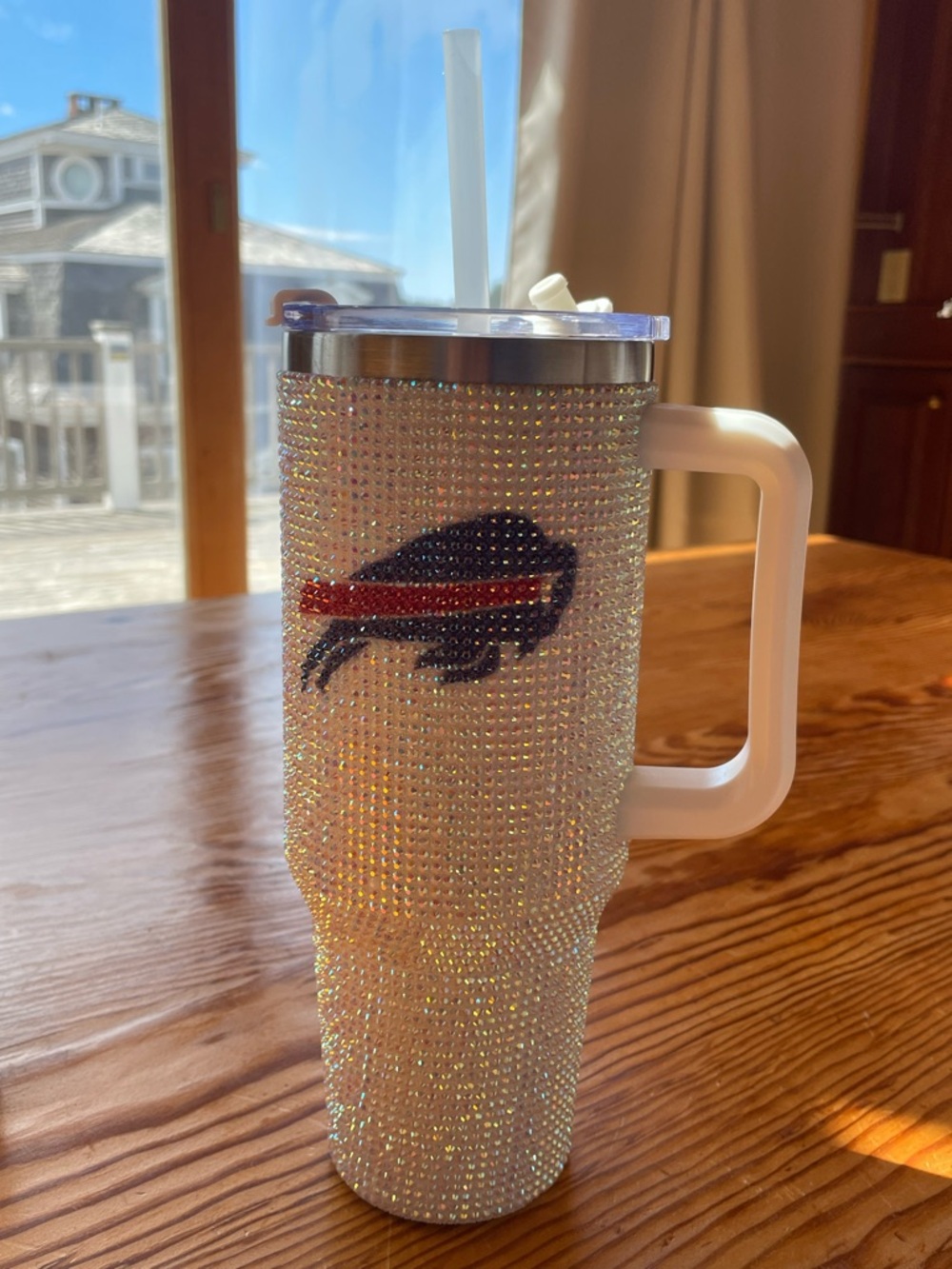 Bedazzled Buffalo Bills Tumbler